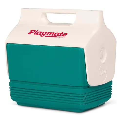 Igloo Retro Playmate Mini 4 Qt Cooler, Jade | Insulated Personal Cooler with Retro Design thumbnail 1
