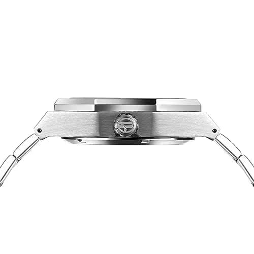 FANMIS Skeleton Automatic Watch for Men, 45mm Stainless Steel Case, Silver Gold | Luxury Sport Timepiece thumbnail 7