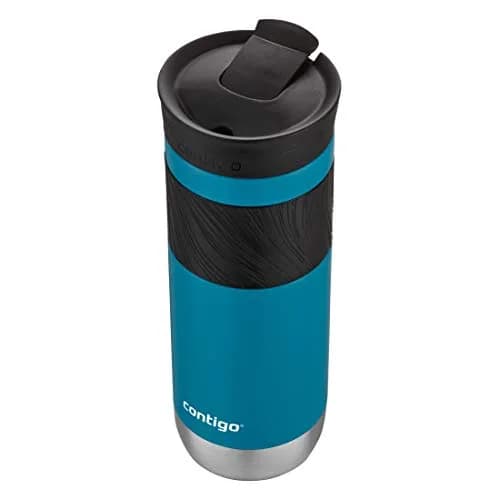 Contigo Byron 2.0 Stainless Steel Travel Mug 590ml (20oz) with SNAPSEAL Lid and Grip | Keeps Drinks Hot 7 Hrs, Cold 18 Hrs thumbnail 4
