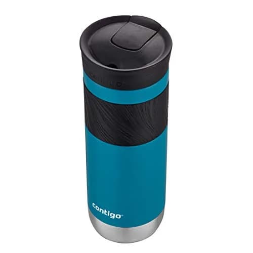 Contigo Byron 2.0 Stainless Steel Travel Mug 590ml (20oz) with SNAPSEAL Lid and Grip | Keeps Drinks Hot 7 Hrs, Cold 18 Hrs thumbnail 3