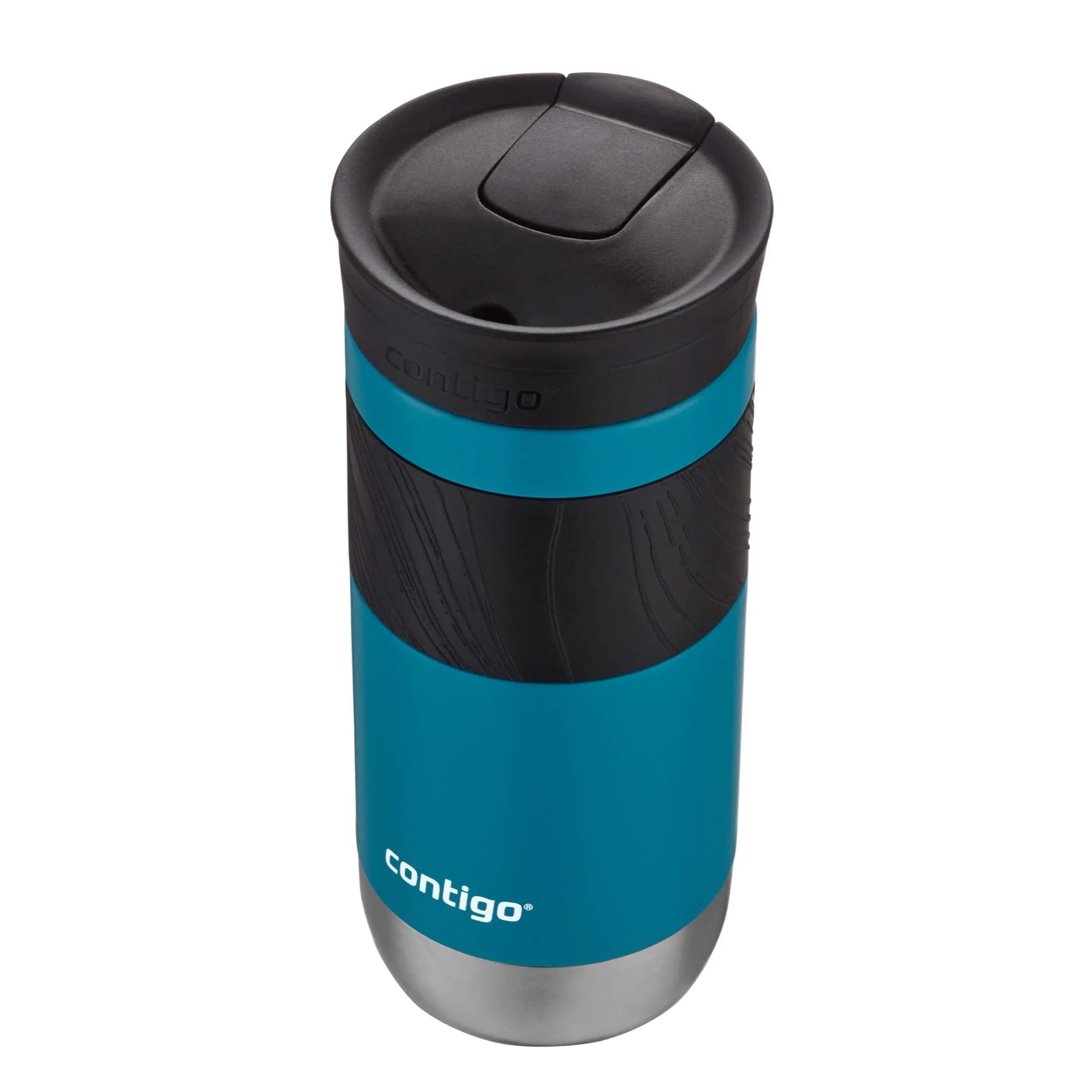Contigo Byron 2.0 Stainless Steel Travel Mug 590ml (16oz) 2-Pack Sake/Juniper | Leak-Proof SNAPSEAL Lid - view 5