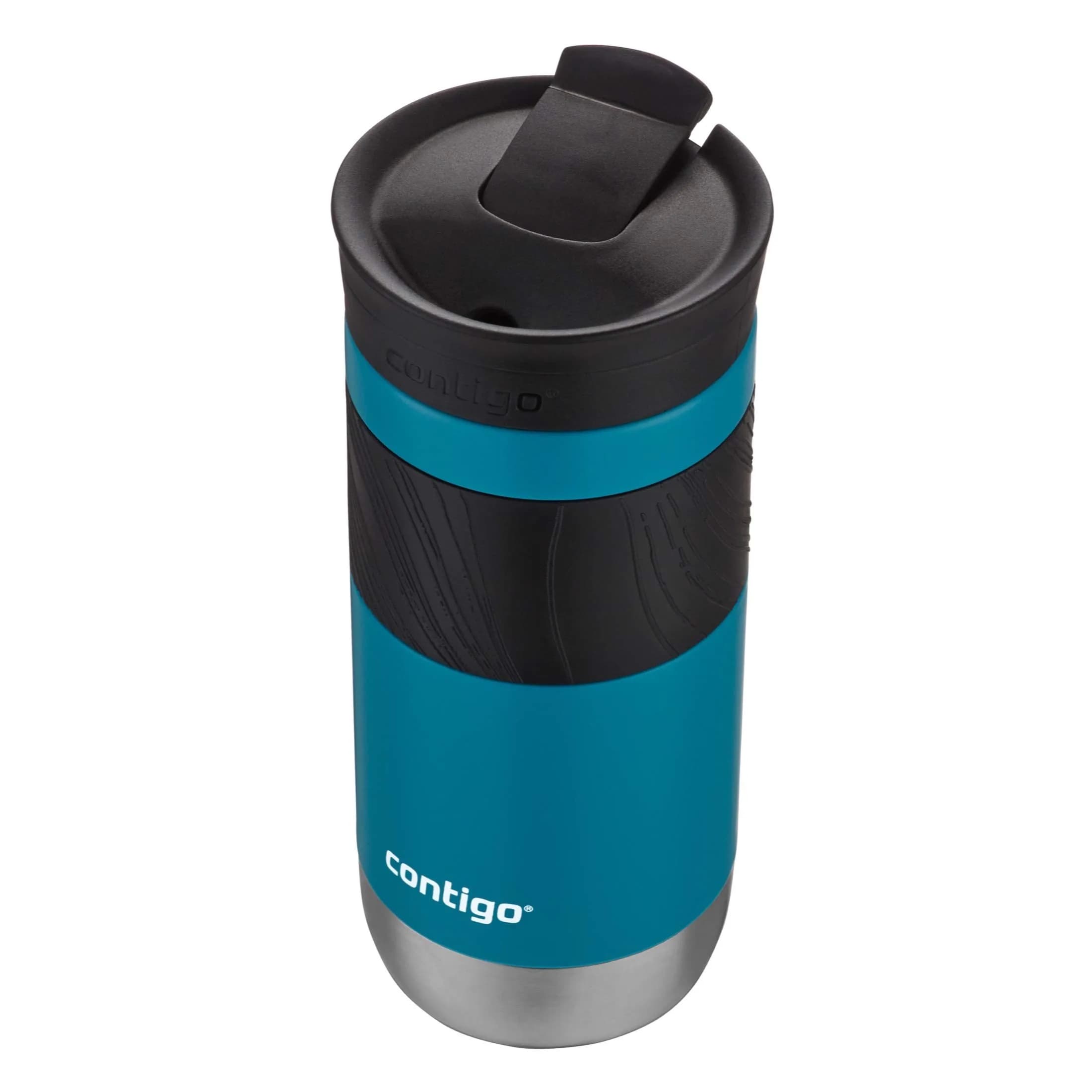 Contigo Byron 2.0 Stainless Steel Travel Mug 590ml (16oz) 2-Pack Sake/Juniper | Leak-Proof SNAPSEAL Lid - view 7