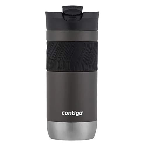 Contigo Byron 2.0 Stainless Steel Travel Mug 590ml (16oz) 2-Pack Sake/Juniper | Leak-Proof SNAPSEAL Lid thumbnail 2