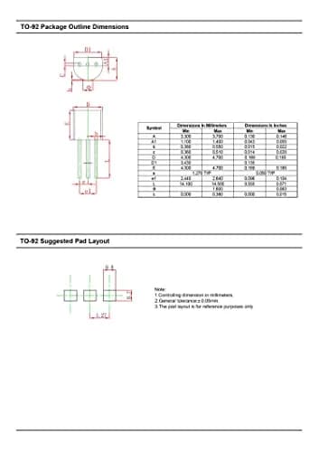 CHANZON SS8550 PNP Power BJT Transistor TO-92 | Medium Power Switching & Amplification thumbnail 5