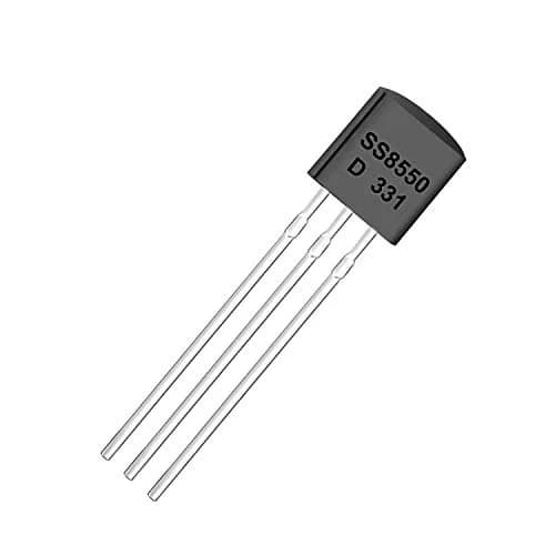 CHANZON SS8550 PNP Power BJT Transistor TO-92 | Medium Power Switching & Amplification thumbnail 2