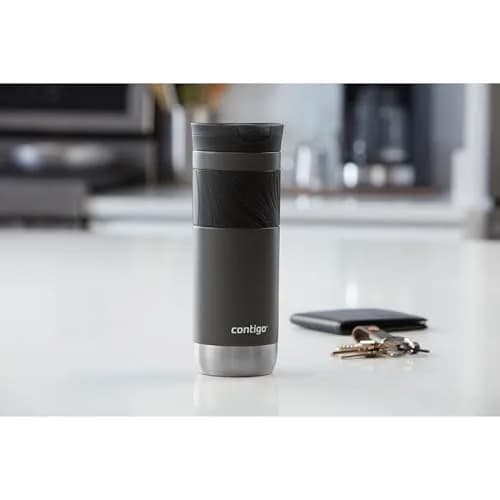 Contigo Byron 2.0 Stainless Steel Travel Mug with SNAPSEAL™ Lid and Grip 590ml (20oz) | Keeps Drinks Hot 7 Hrs, Cold 18 Hrs thumbnail 5