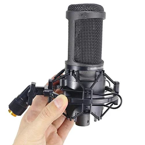 YOUSHARES AT2020 Shock Mount for Audio Technica AT2020, AT2035, ATR2500 Microphones | Reduces Vibration Noise thumbnail 5