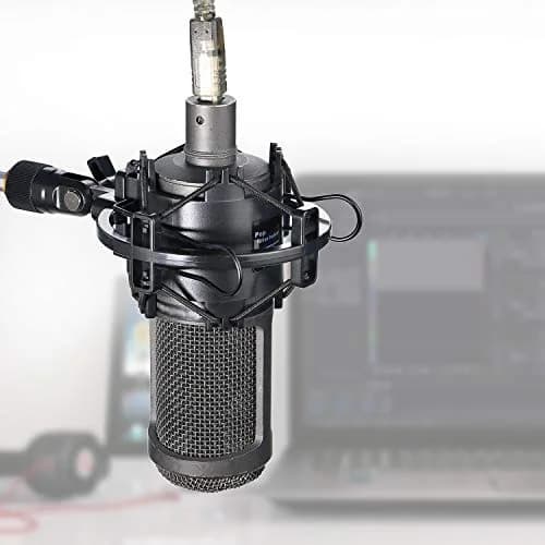 YOUSHARES AT2020 Shock Mount for Audio Technica AT2020, AT2035, ATR2500 Microphones | Reduces Vibration Noise thumbnail 7