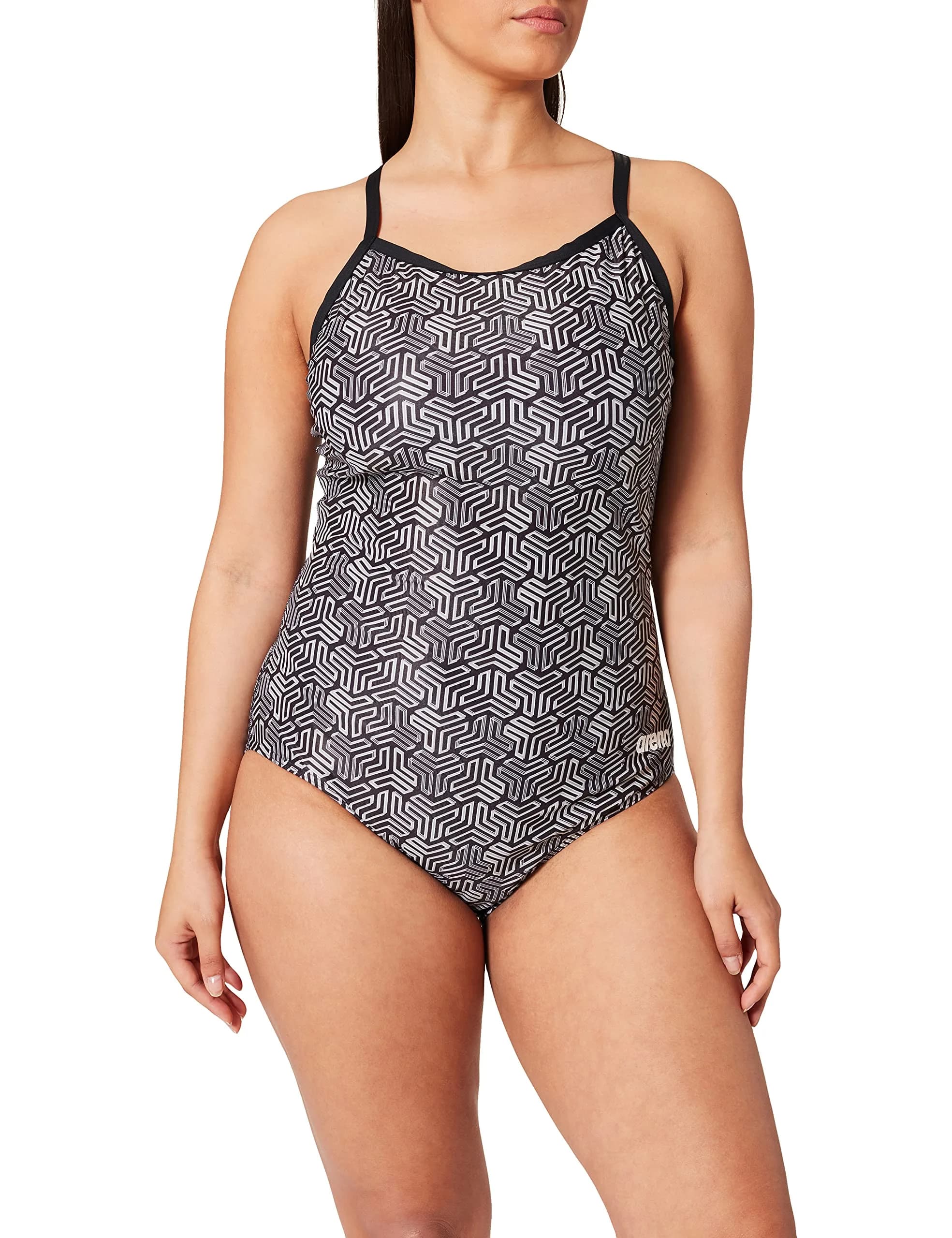 ARENA Kikko Light Drop Back MaxLife Swimsuit 32 | Chlorine-Resistant, Max Comfort & Motion — Kikko