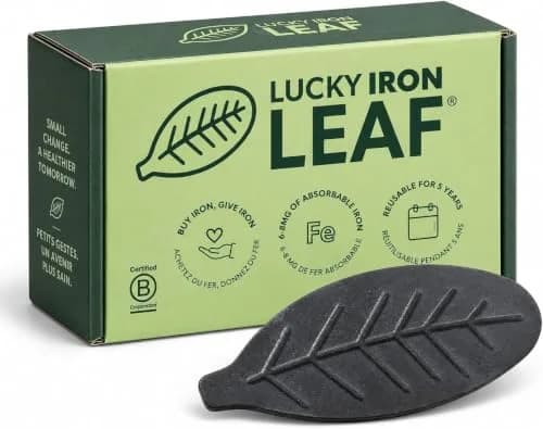 Lucky Iron Fish The Original Lucky Iron Leaf ® | No Side-Effect Iron Source, 5-Years Supply thumbnail 1