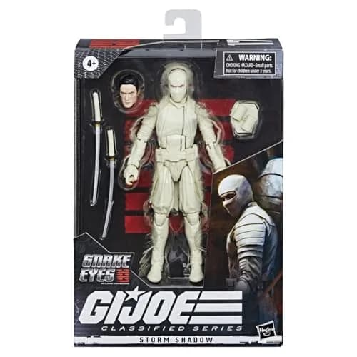 G.I. Joe Classified Series Storm Shadow Action Figure 17, 6-Inch Scale | Movie-Inspired Collectible Toy thumbnail 1