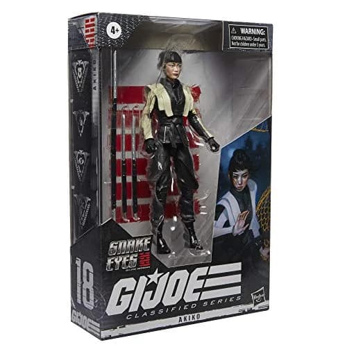 G.I. Joe Classified Series Snake Eyes: G.I. Joe Origins Akiko Collectible Action Figure 6-inch | Movie-Inspired, Premium Poseability thumbnail 3