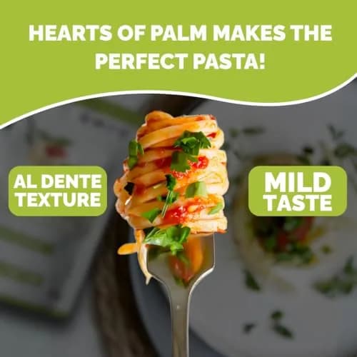 Palmini Linguine Hearts of Palm Pasta | Low Carb, Keto, Gluten Free, Vegan, Non-GMO (12oz Pack of 3) thumbnail 5