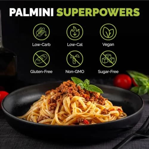 Palmini Linguine Hearts of Palm Pasta | Low Carb, Keto, Gluten Free, Vegan, Non-GMO (12oz Pack of 3) thumbnail 6