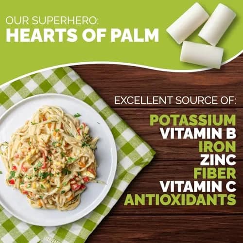 Palmini Linguine Hearts of Palm Pasta | Low Carb, Keto, Gluten Free, Vegan, Non-GMO (12oz Pack of 3) thumbnail 7
