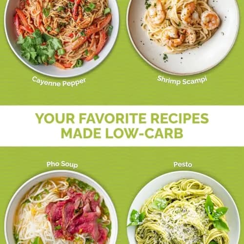Palmini Linguine Hearts of Palm Pasta | Low Carb, Keto, Gluten Free, Vegan, Non-GMO (12oz Pack of 3) thumbnail 8