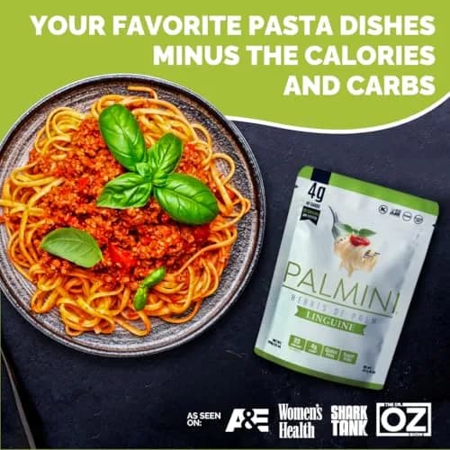 Palmini Linguine Hearts of Palm Pasta | Low Carb, Keto, Gluten Free, Vegan, Non-GMO (12oz Pack of 3) thumbnail 2