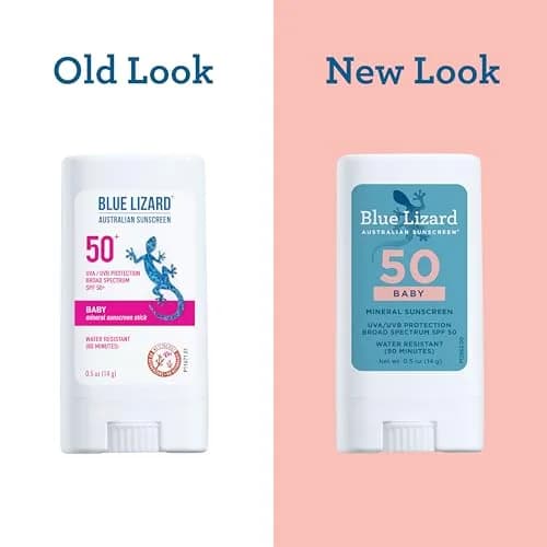 Blue Lizard Baby Mineral Sunscreen Stick SPF 50+ 15ml (0.5 Fl Oz) | Zinc Oxide Sunscreen for Sensitive Skin thumbnail 4