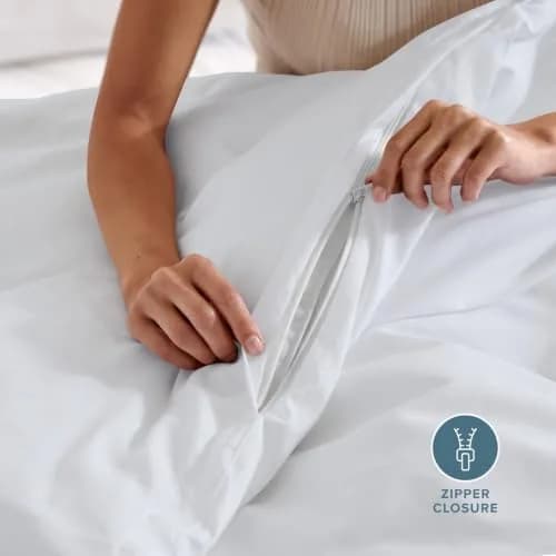 Bare Home Duvet Cover Set 1800 Ultra-Soft Oversized Queen | Breathable Microfiber, Easy Care (70-120 chars) thumbnail 6