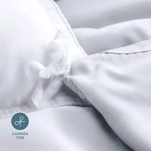 Bare Home Duvet Cover Set 1800 Ultra-Soft Oversized Queen | Breathable Microfiber, Easy Care (70-120 chars) thumbnail 7