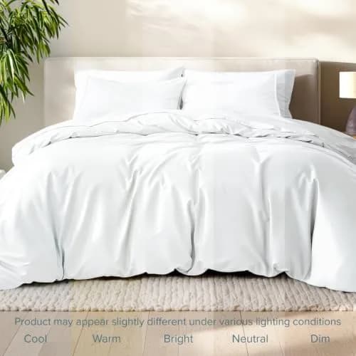 Bare Home Duvet Cover Set 1800 Ultra-Soft Oversized Queen | Breathable Microfiber, Easy Care (70-120 chars) thumbnail 8