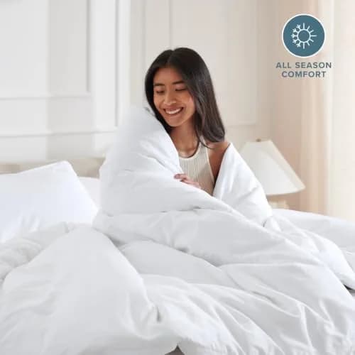 Bare Home Duvet Cover Set 1800 Ultra-Soft Oversized Queen | Breathable Microfiber, Easy Care (70-120 chars) thumbnail 3