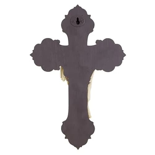 Christian Brands San Giovanni Collection Risen Christ Resin Wall Cross 25.9 cm (10.25" H) | Authentic Faith Decor thumbnail 2