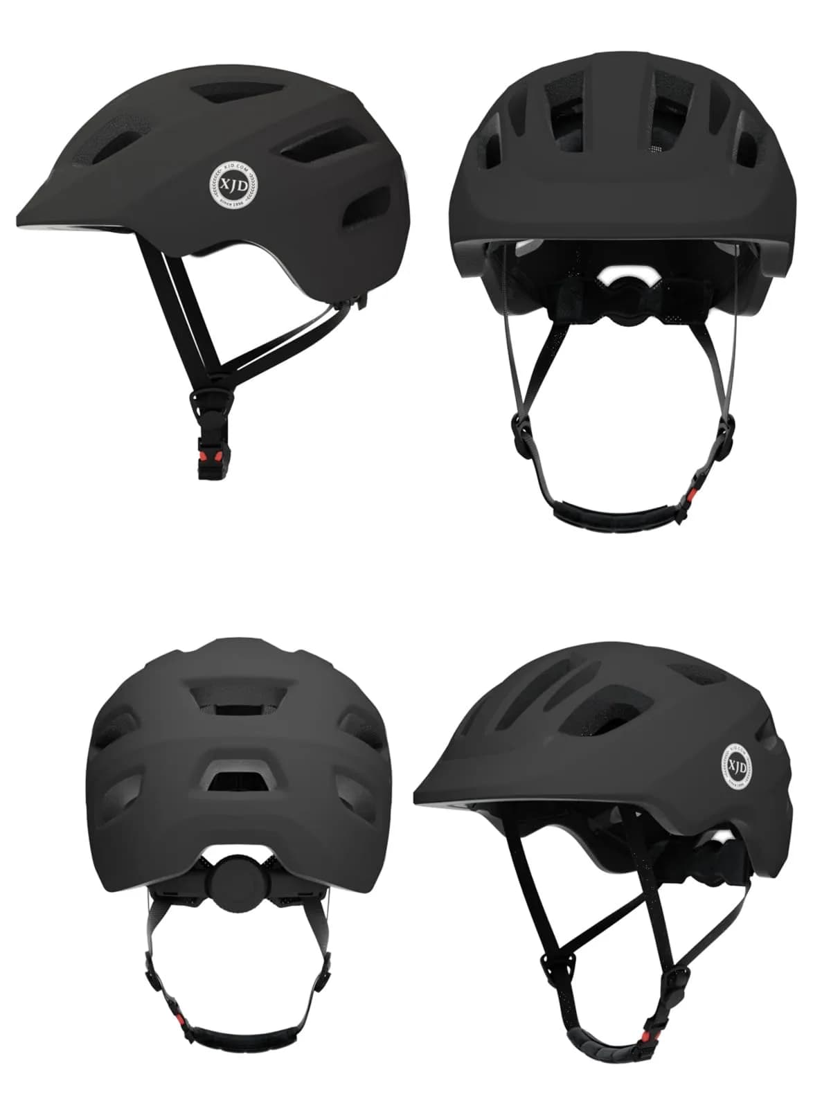XJD Toddler Bike Helmet for Kids - Adjustable Black X-Small Multi-Sport Skateboard Helmet (46-51 cm) - view 2