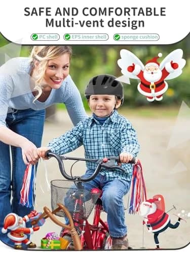 XJD Toddler Helmet Black X-Small | Adjustable Fit Dial for Kids & Toddlers, 46-51 cm thumbnail 3