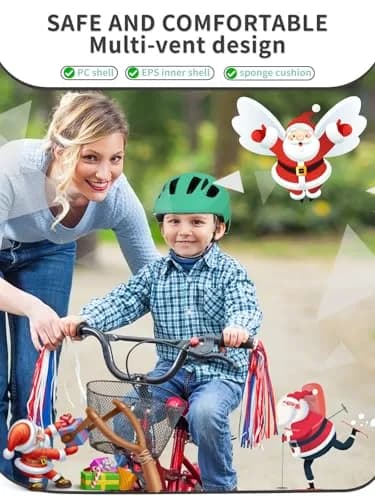 XJD Toddler Helmet Kids Bike Helmet Baby Multi-Sport Adjustable Skateboard Helmet for Kids Boys Girls Infant Lightweight Green X-Small 46-51 cm thumbnail 4