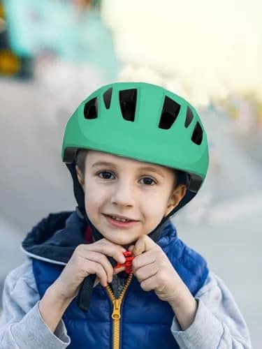 XJD Toddler Helmet Kids Bike Helmet Baby Multi-Sport Adjustable Skateboard Helmet for Kids Boys Girls Infant Lightweight Green X-Small 46-51 cm thumbnail 8