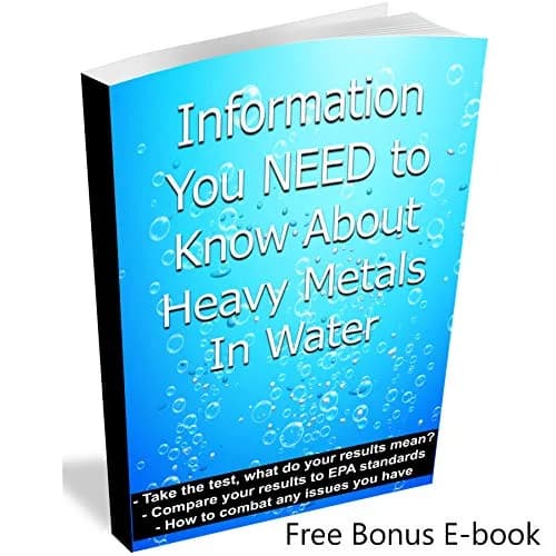 JNW Direct Heavy Metals Water Test Kit 20 Strips | Test Iron, Copper, Lead, Mercury thumbnail 5