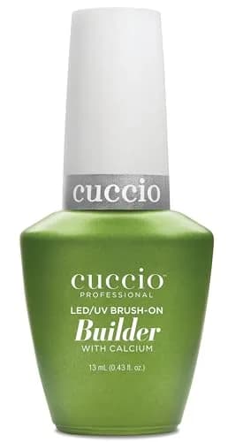 Cuccio Brush-On Builder Gel With Calcium 0.43 Fl Oz | Clear, Strengthening & Long-Lasting thumbnail 1