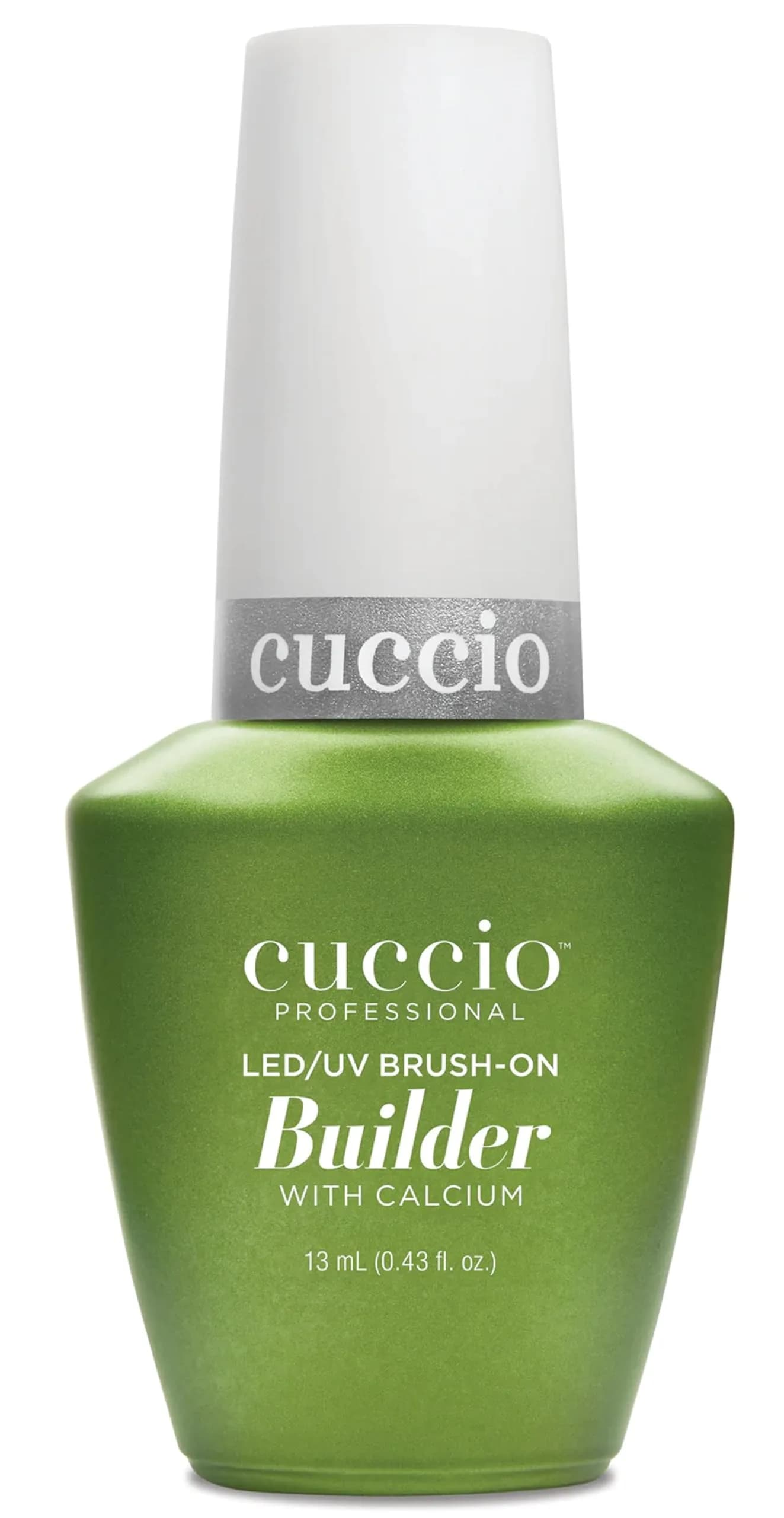 Cuccio Brush-On Builder Gel With Calcium 0.43 Fl Oz | Clear, Strengthening & Long-Lasting - main product image