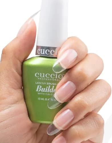 Cuccio Brush-On Builder Gel With Calcium 0.43 Fl Oz | Clear, Strengthening & Long-Lasting thumbnail 3