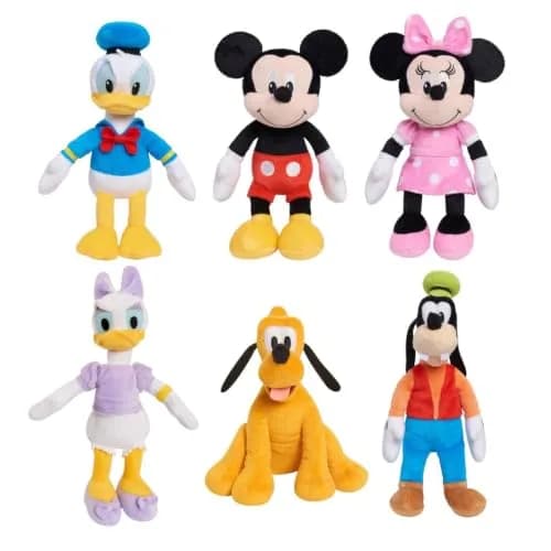 Just Play Disney Junior Mickey Mouse Bean Plush Small Toy for Kids 2+ | Soft, Collectible, Officially Licensed thumbnail 4