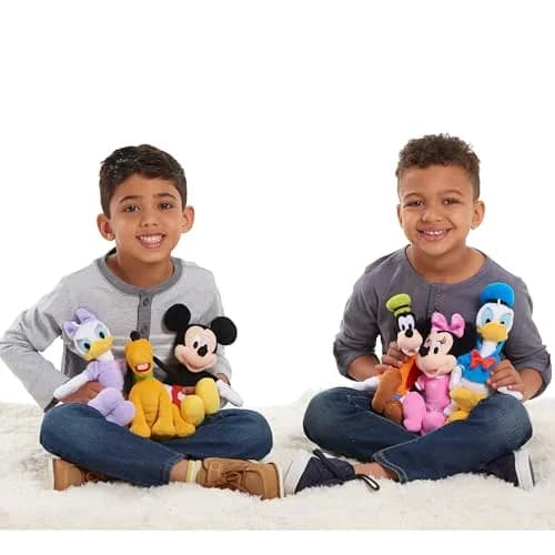 Just Play Disney Junior Mickey Mouse Bean Plush Small Toy for Kids 2+ | Soft, Collectible, Officially Licensed thumbnail 2