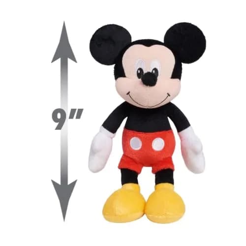 Just Play Disney Junior Mickey Mouse Bean Plush Small Toy for Kids 2+ | Soft, Collectible, Officially Licensed thumbnail 3