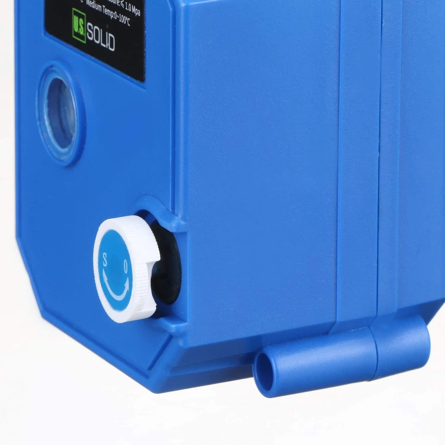 U.S. Solid Motorized Brass Ball Valve 1" Standard Port | 9-24V AC/DC Auto Return - view 6