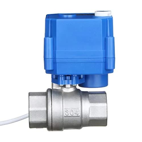 U.S. Solid Motorized Ball Valve 3/4" NSF Certified 304SS Full Port 9-24V AC/DC | 19.05mm (0.75 Inch) NPT thumbnail 4