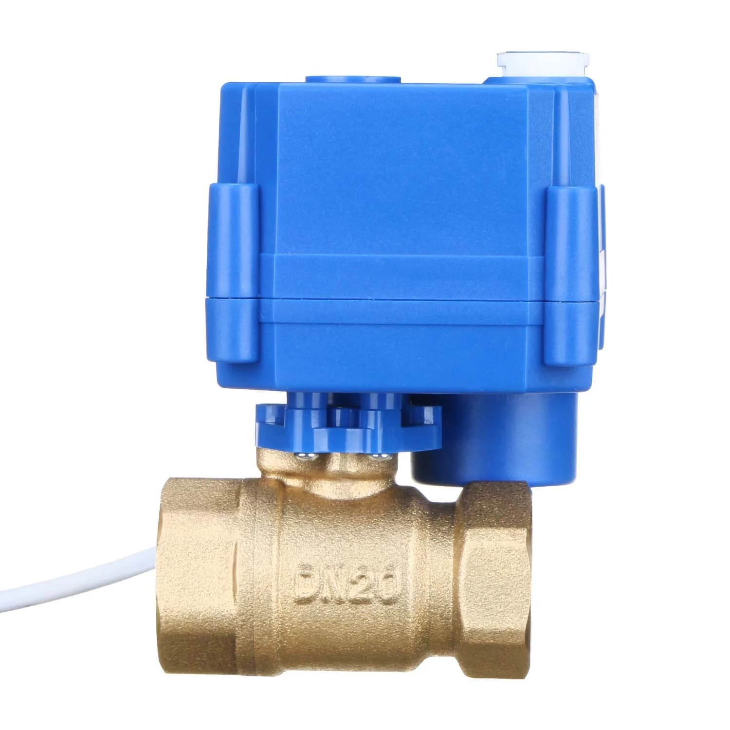 U.S. Solid 3/4 Inch Motorized Ball Valve - 9-24V AC/DC Electric Actuator, Standard Port - view 3