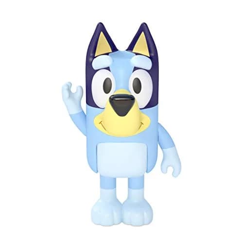 Bluey Family Figure 4-Pack, Poseable Toys with Bingo & Bandit | ASTM-Tested, Non-Toxic Plastic thumbnail 4