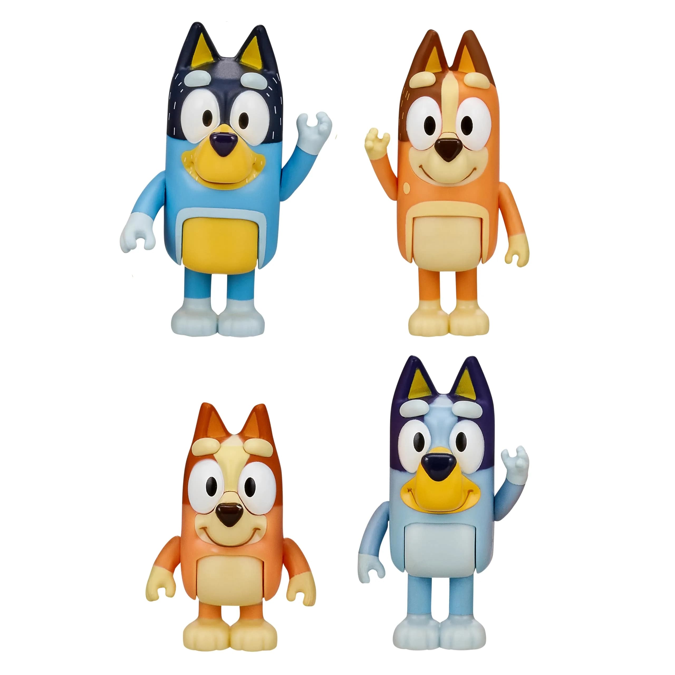 Bluey Family Figure 4-Pack, Poseable Toys with Bingo & Bandit | ASTM-Tested, Non-Toxic Plastic - view 5