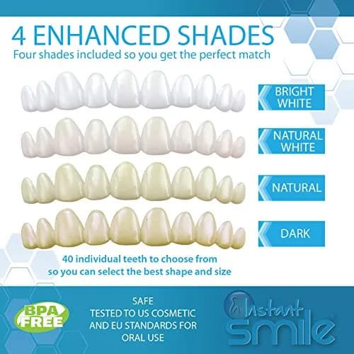 Instant Smile Complete Your Smile Temporary Tooth Replacement Kit - Replace a Missing Tooth in Minutes - Patented thumbnail 2