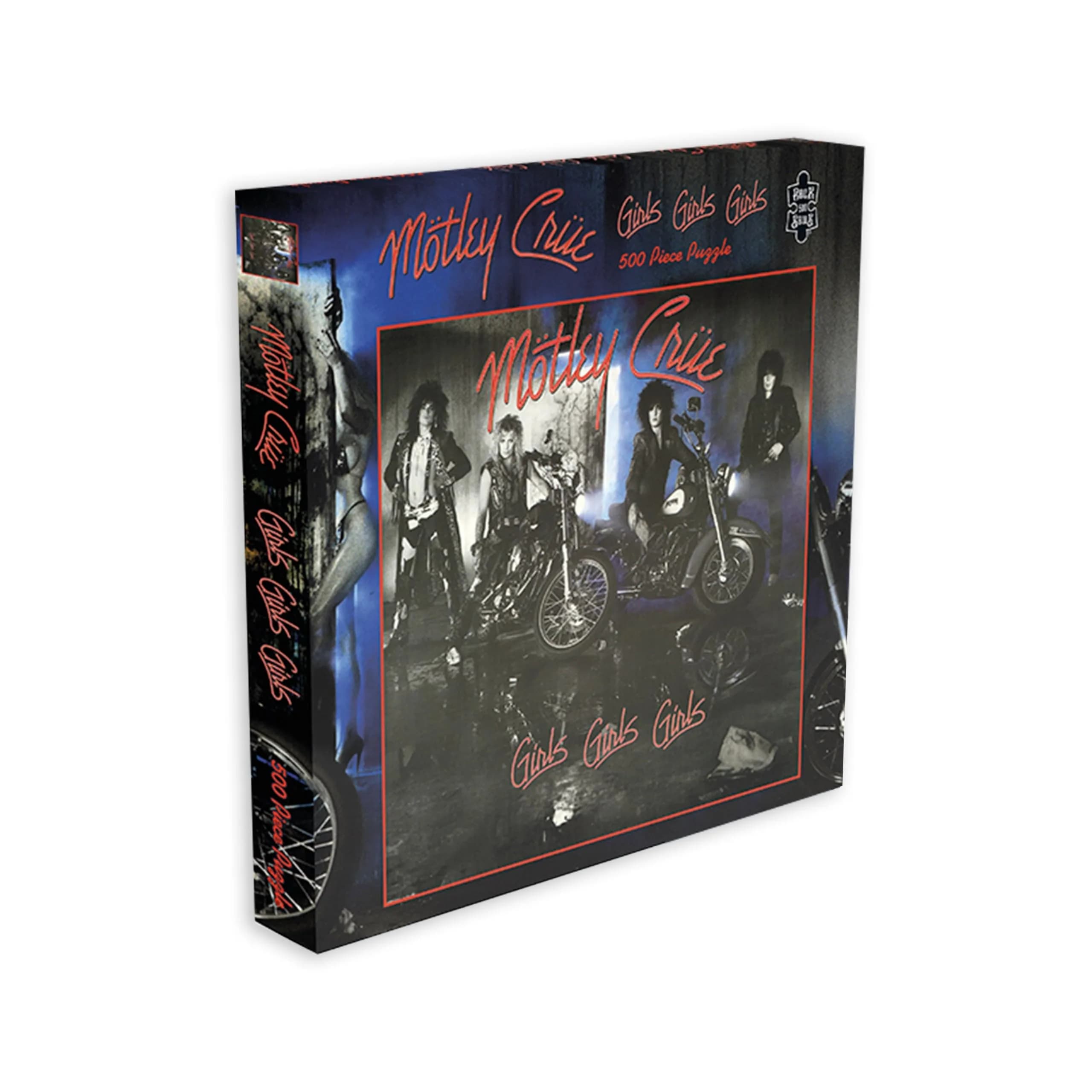 RockSaws Motley Crue 500 Piece Jigsaw Puzzle | Music & Rock Theme, 12.2" x 12.2" - main product image