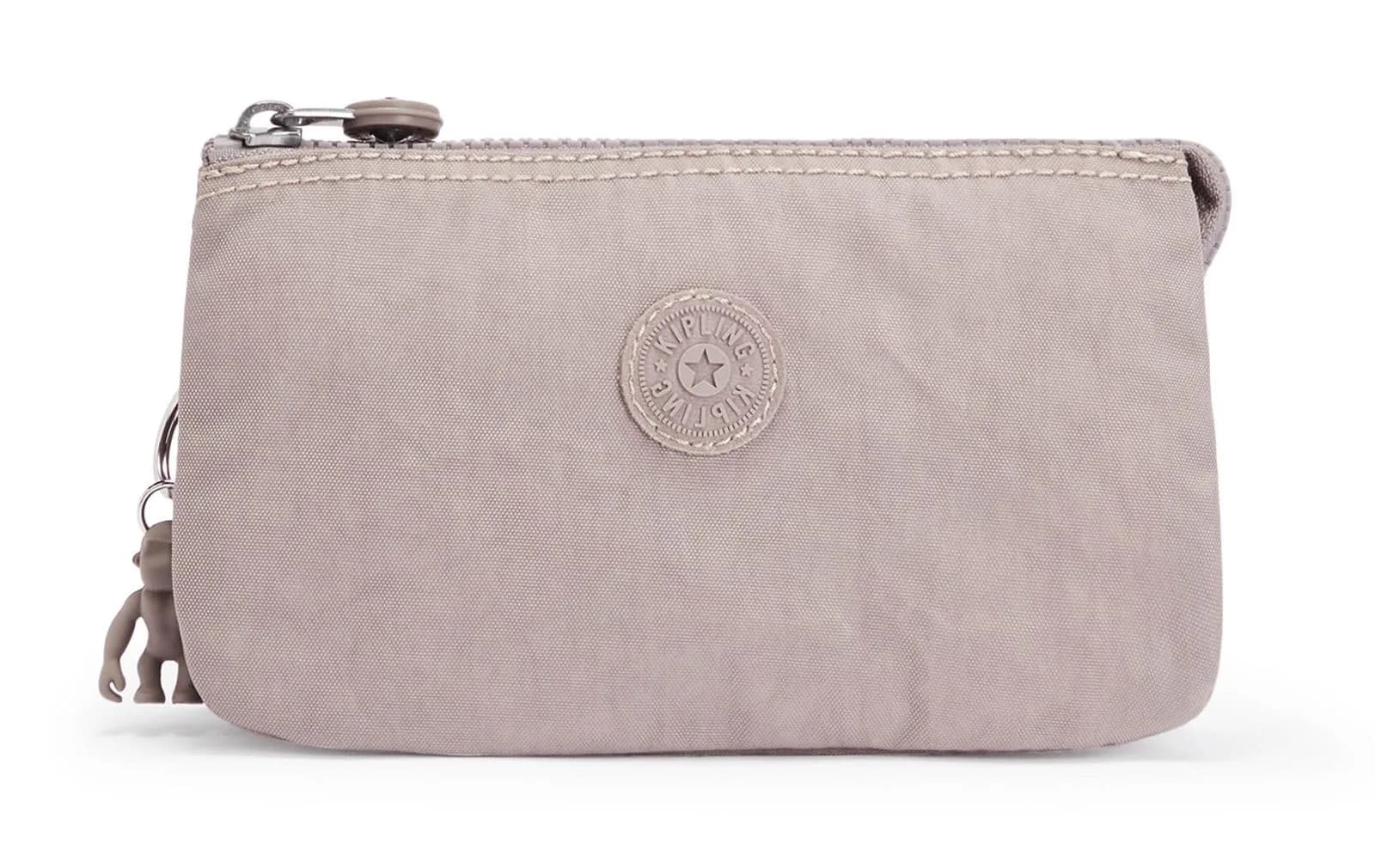 Kipling Creativity L Women’s Purse Grey Grey 4x18.5x11 cm | Vibrant, lightweight design for women — Grey Grey