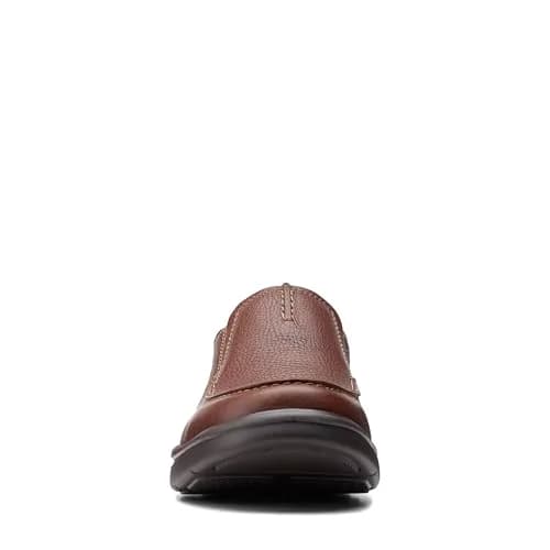 Clarks Men’s Bradley Free Loafer, Tan Tumbled Leather, 11 | Slip-On Comfort with Ortholite thumbnail 4