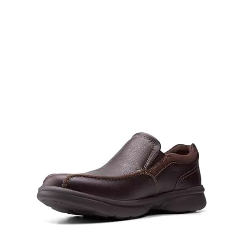Clarks Men's Bradley Step Loafer 15 M | Classic Slip-On Leather Shoe for Men thumbnail 1