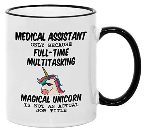 Casitika Medical Assistant Gifts for Women | 11 oz Certified Unicorn Mug for Healthcare Professionals thumbnail 1