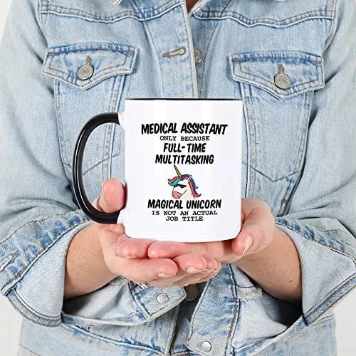 Casitika Medical Assistant Gifts for Women | 11 oz Certified Unicorn Mug for Healthcare Professionals thumbnail 4